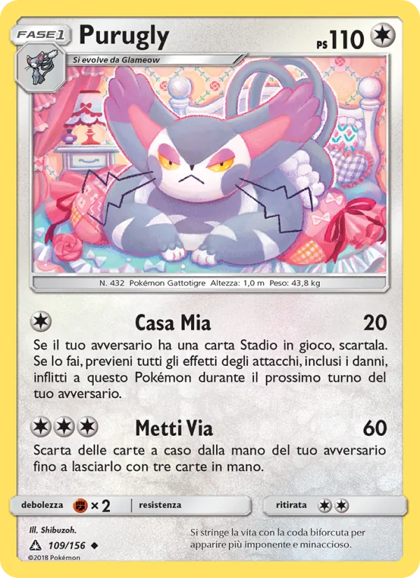 Purugly (Ultra Prism #109/156)