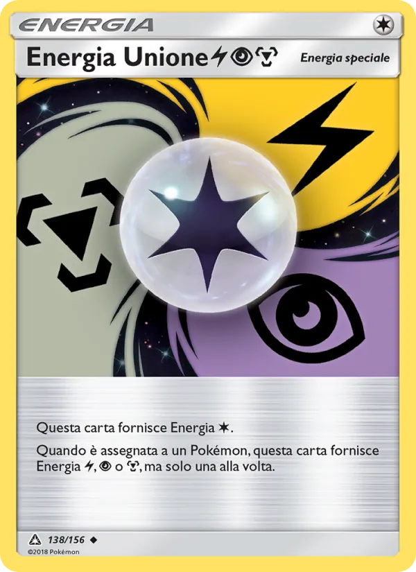Energia Unione LightningPsychicMetal (Ultra Prism #138/156)