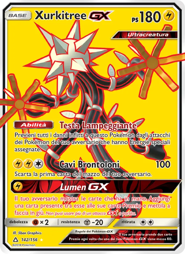 Xurkitree GX (Ultraprisma #142/156)