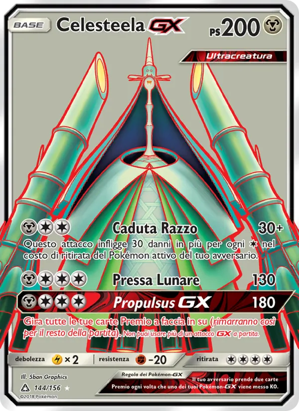 Celesteela GX (Ultraprisma #144/156)