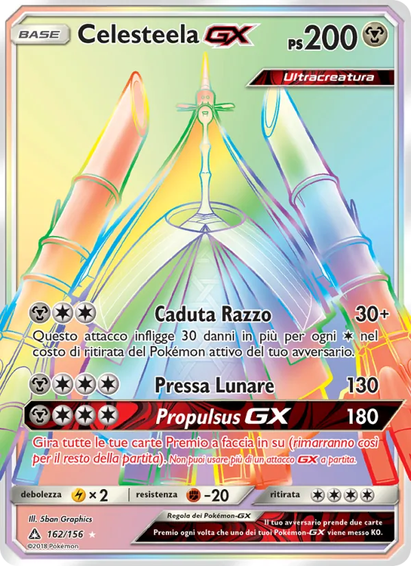 Celesteela GX (Ultraprisma #162/156)
