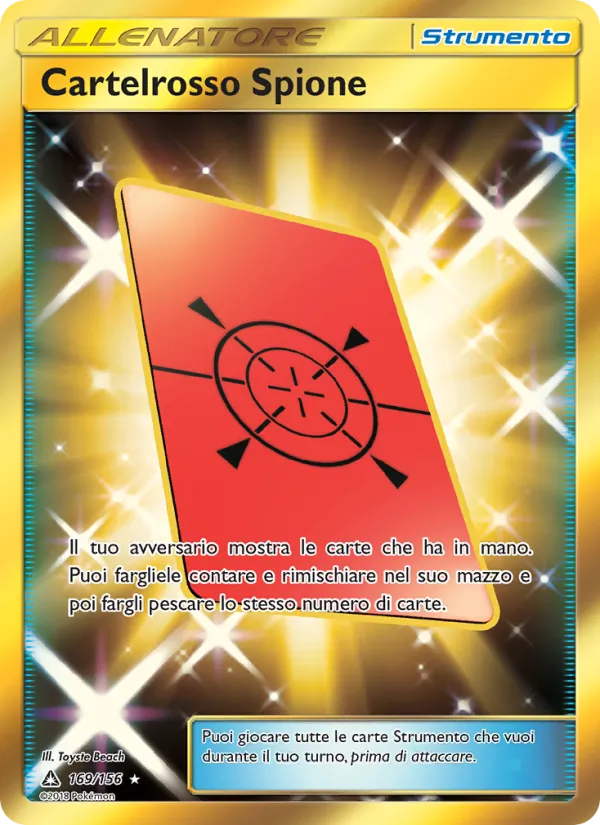 Cartelrosso Spione (Ultraprisma #169/156)