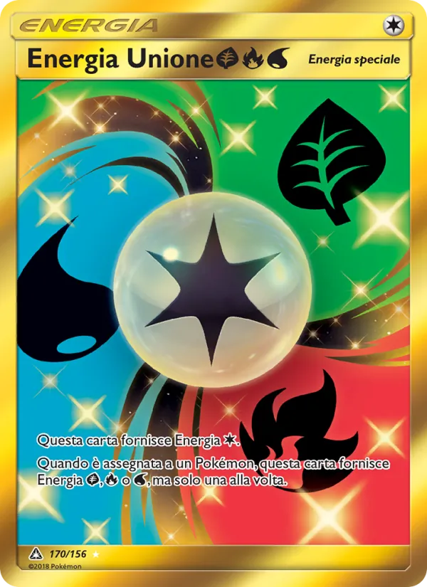 Energia Unione GrassFireWater (Ultra Prism #170/156)