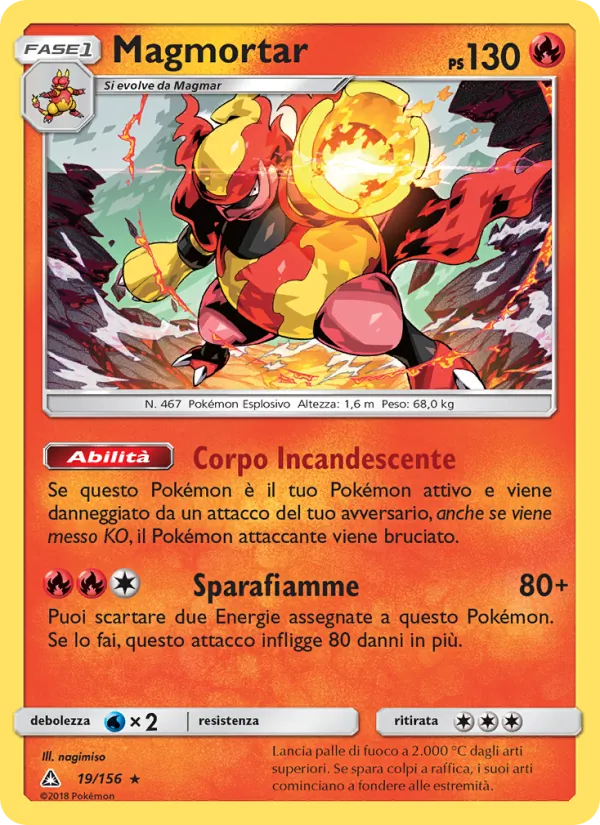 Magmortar (Ultraprisma #19/156)