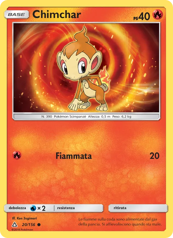 Chimchar (Ultraprisma #20/156)