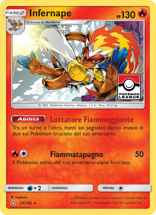 Infernape (Ultraprisma #23/156)