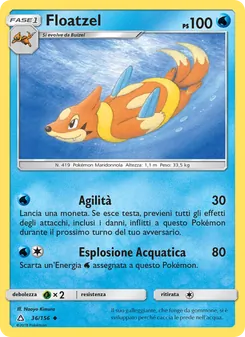 Floatzel (Ultraprisma #36/156)