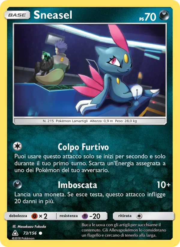 Sneasel (Ultra Prism #73/156)