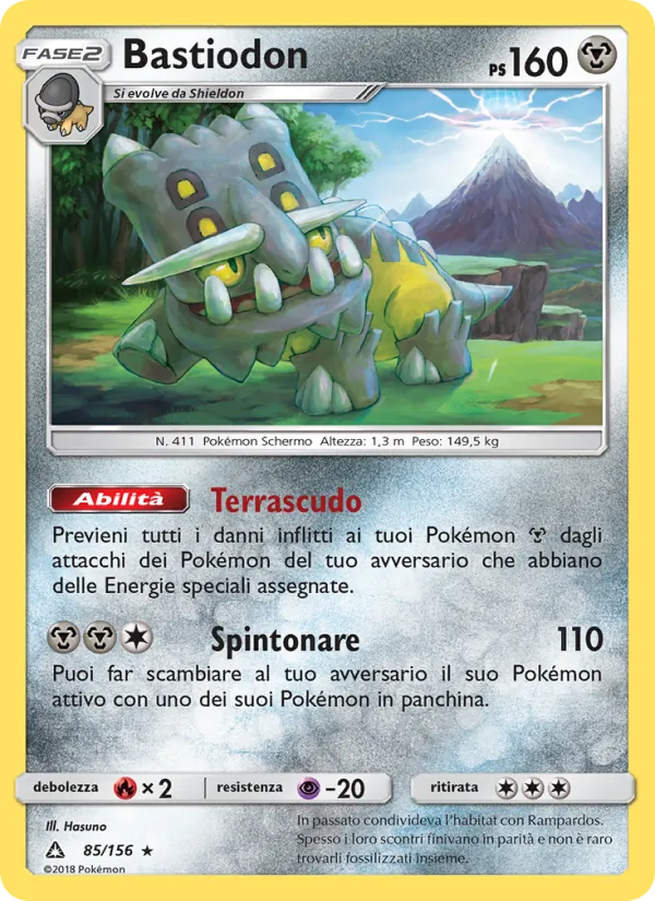 Bastiodon (Ultra Prism #85/156)