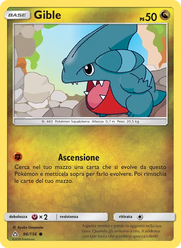 Gible (Ultra Prism #96/156)