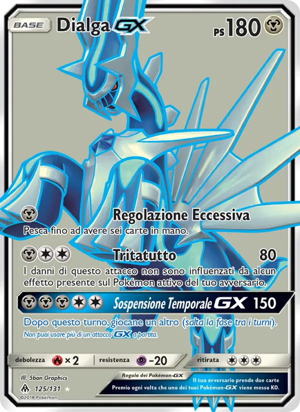 Dialga GX (Apocalisse Di Luce #125/131)