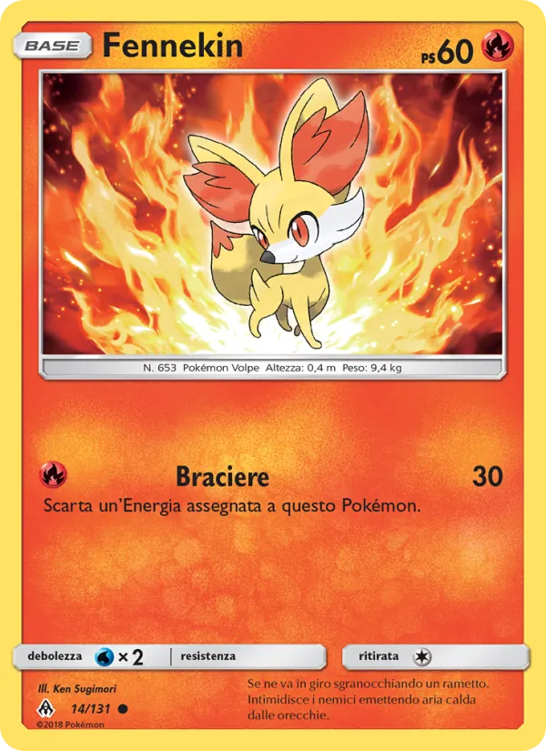 Fennekin (Forbidden Light #14/131)