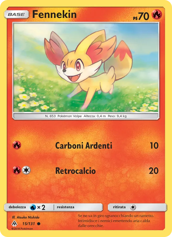 Fennekin (Apocalisse Di Luce #15/131)