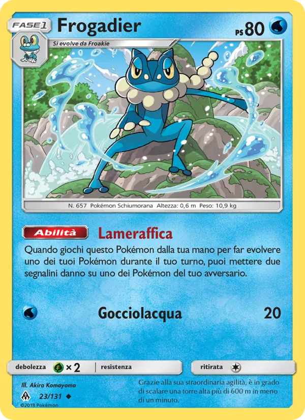 Frogadier (Apocalisse Di Luce #23/131)