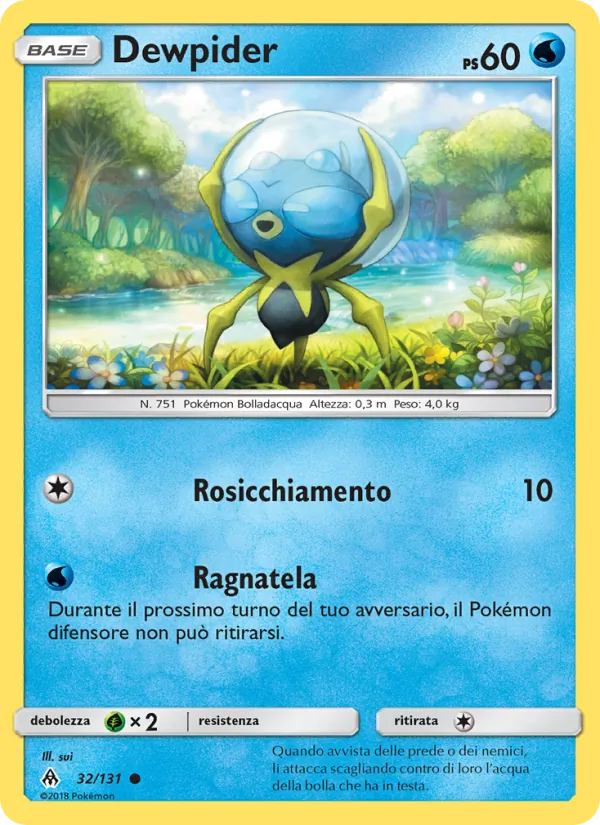 Dewpider (Apocalisse Di Luce #32/131)