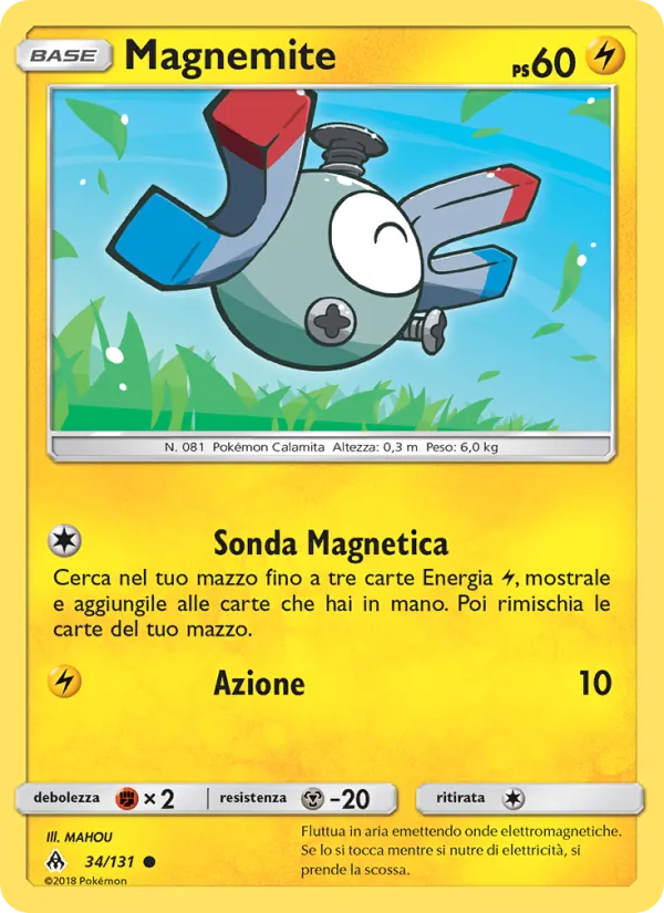 Magnemite (Apocalisse Di Luce #34/131)