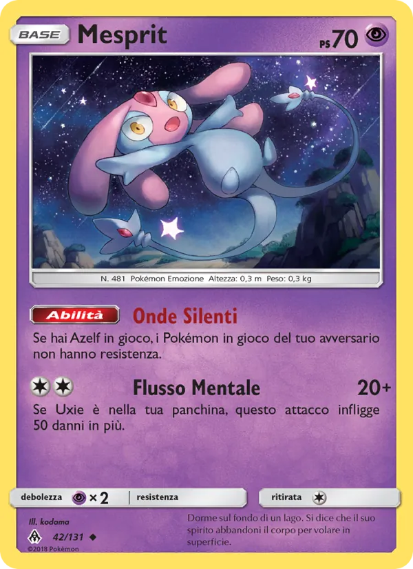 Mesprit (Forbidden Light #42/131)