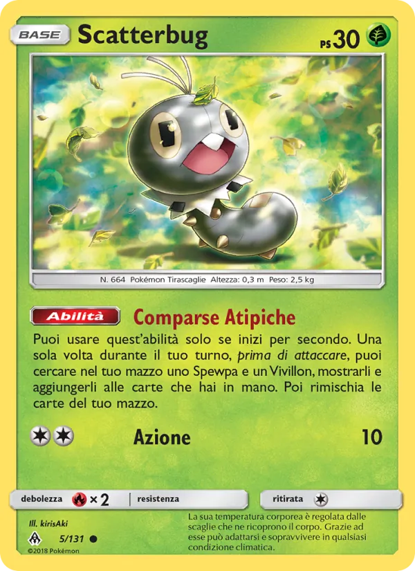 Scatterbug (Apocalisse Di Luce #5/131)