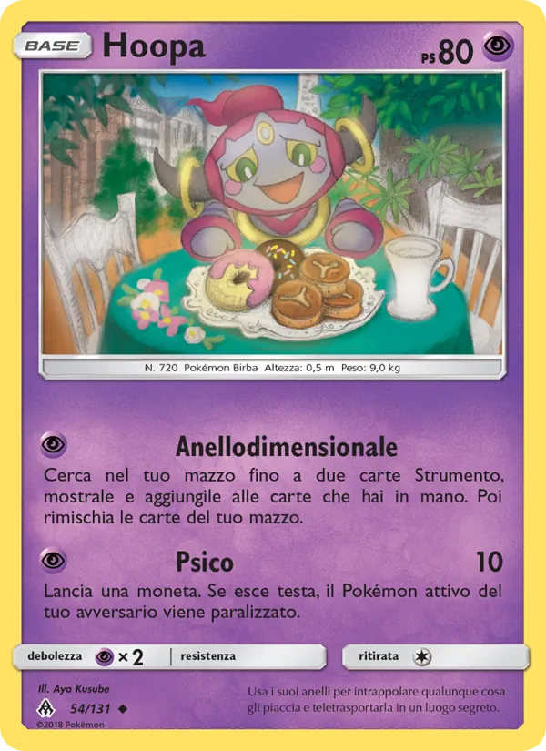 Hoopa (Apocalisse Di Luce #54/131)