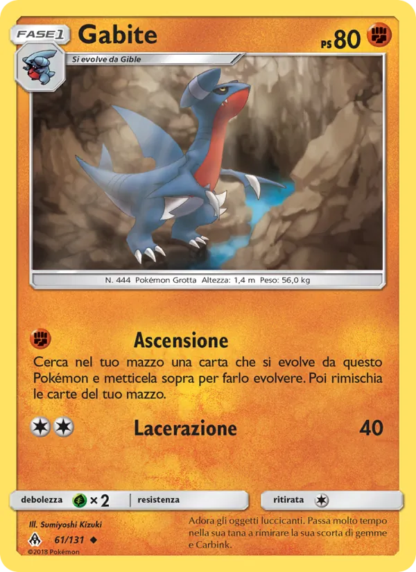 Gabite (Forbidden Light #61/131)