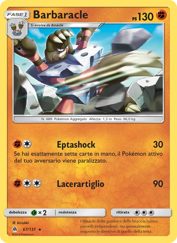 Barbaracle (Forbidden Light #67/131)