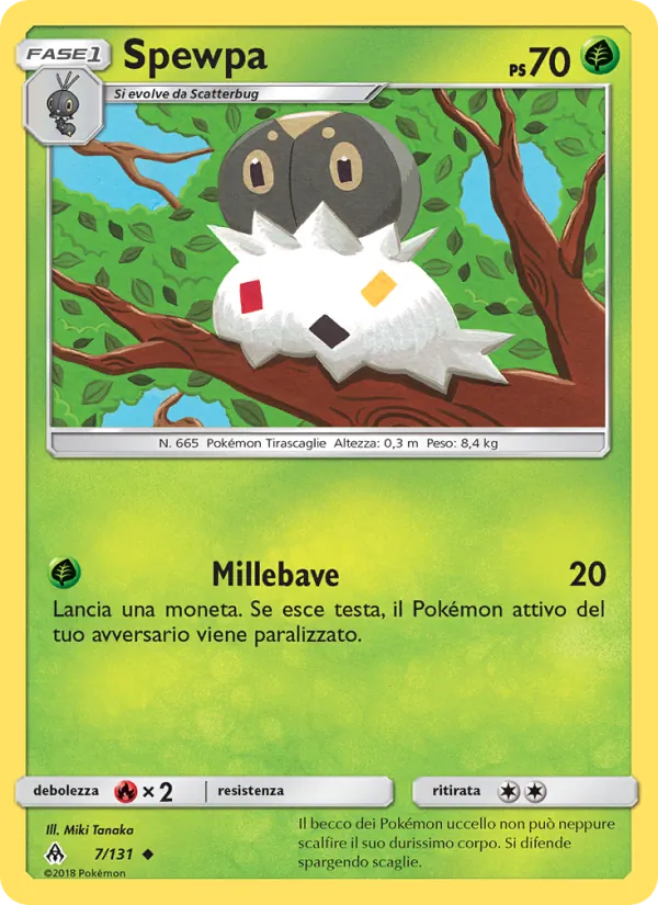 Spewpa (Forbidden Light #7/131)