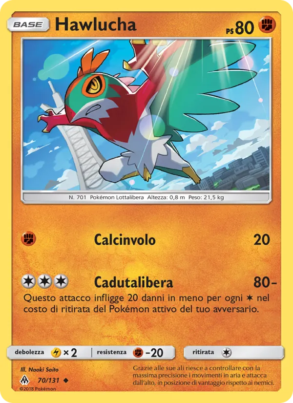 Hawlucha (Forbidden Light #70/131)