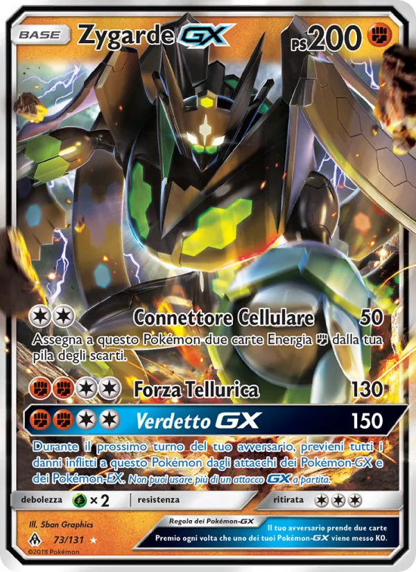 Zygarde GX (Apocalisse Di Luce #73/131)
