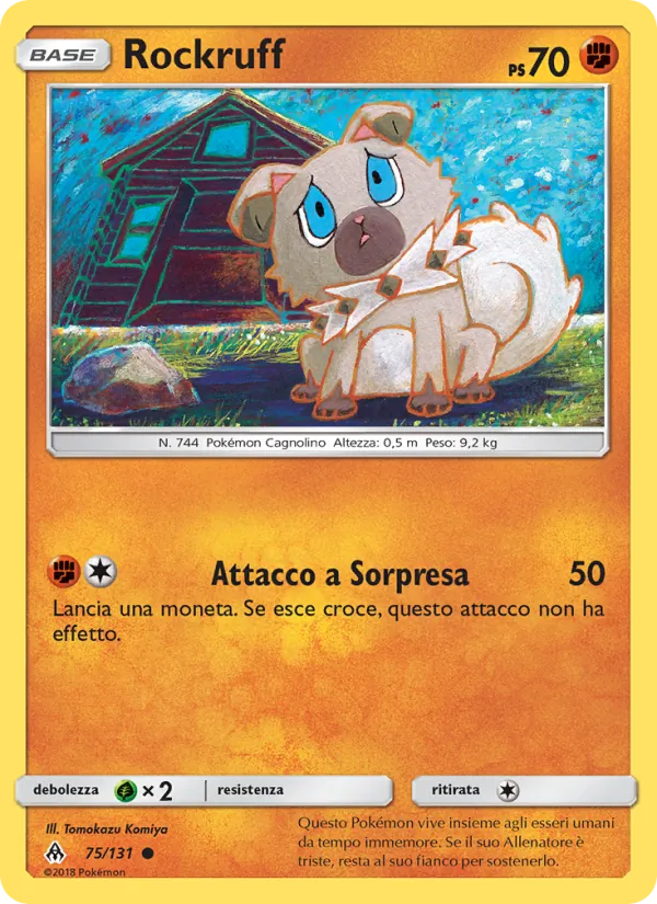 Rockruff (Forbidden Light #75/131)