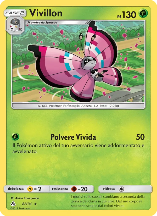 Vivillon (Apocalisse Di Luce #8/131)