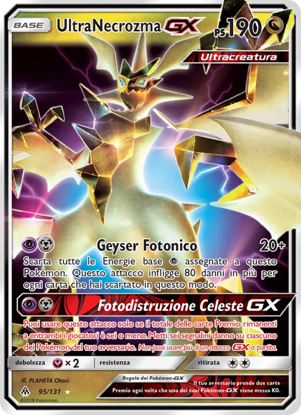 UltraNecrozma GX (Apocalisse Di Luce #95/131)