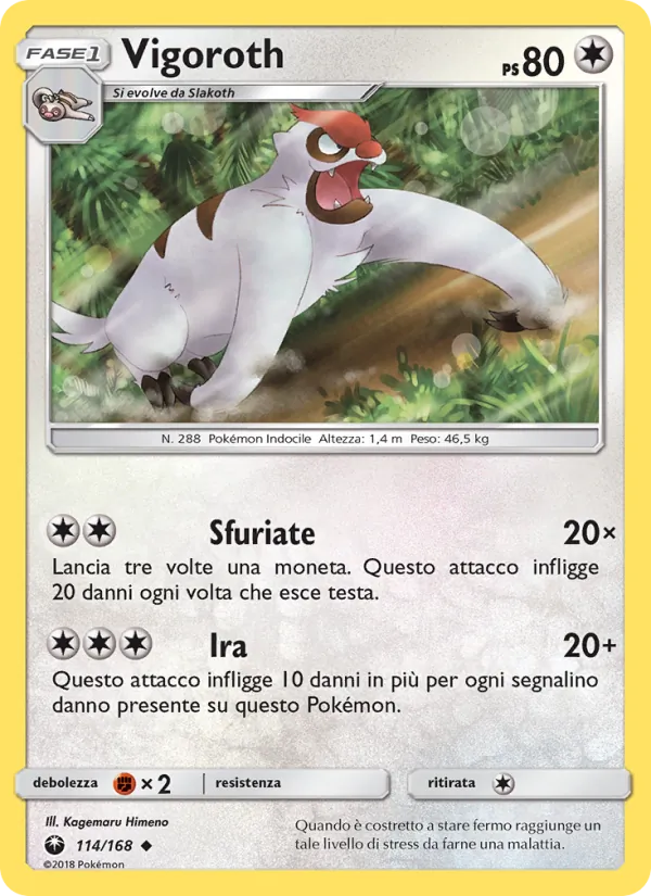 Vigoroth (Celestial Storm #114/168)