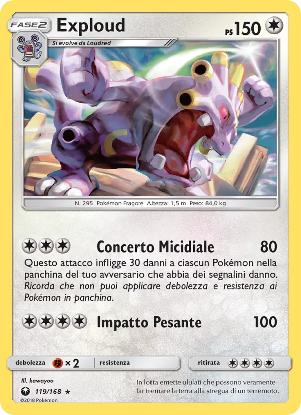 Exploud (Celestial Storm #119/168)