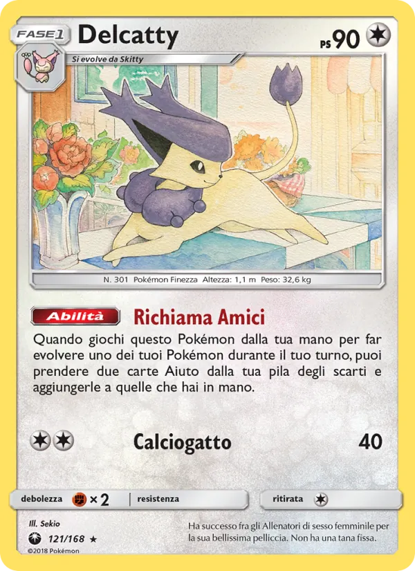 Delcatty (Tempesta Astrale #121/168)
