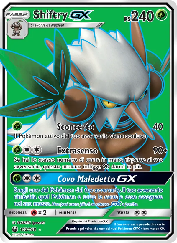 Shiftry GX (Tempesta Astrale #152/168)