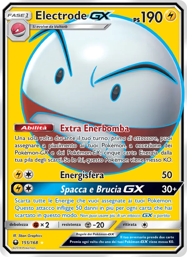 Electrode GX (Tempesta Astrale #155/168)
