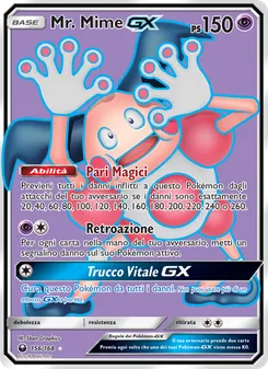 Mr. Mime GX (Tempesta Astrale #156/168)