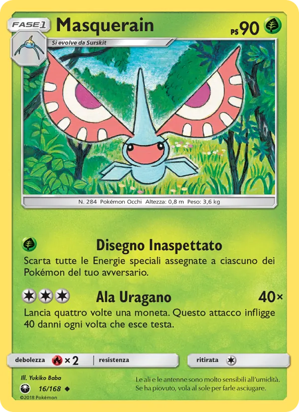 Masquerain (Tempesta Astrale #16/168)