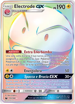 Electrode GX (Tempesta Astrale #172/168)