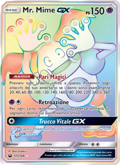 Mr. Mime GX (Tempesta Astrale #173/168)
