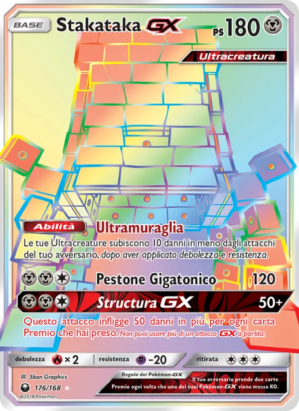Stakataka GX (Tempesta Astrale #176/168)