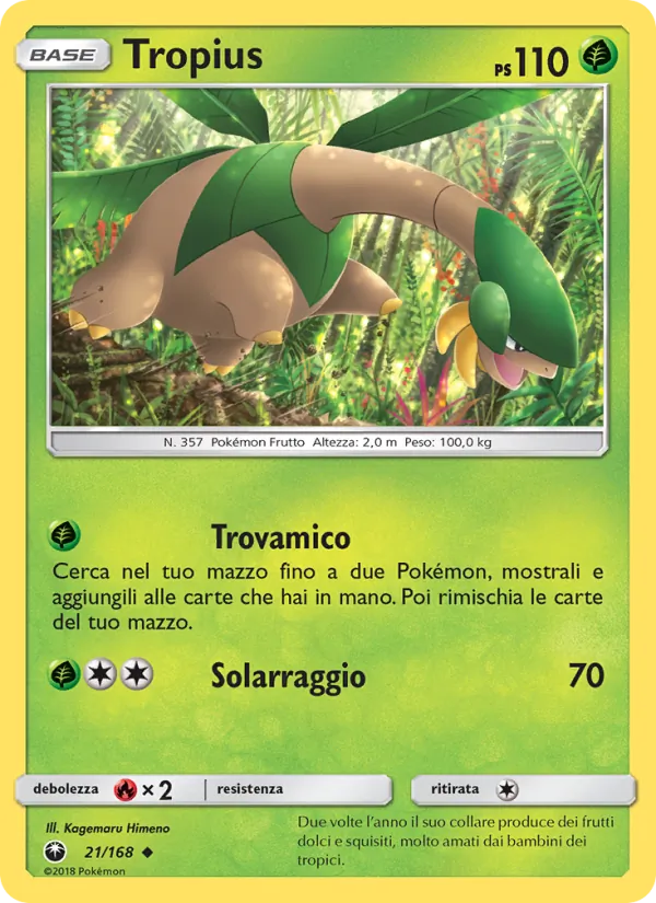 Tropius (Tempesta Astrale #21/168)