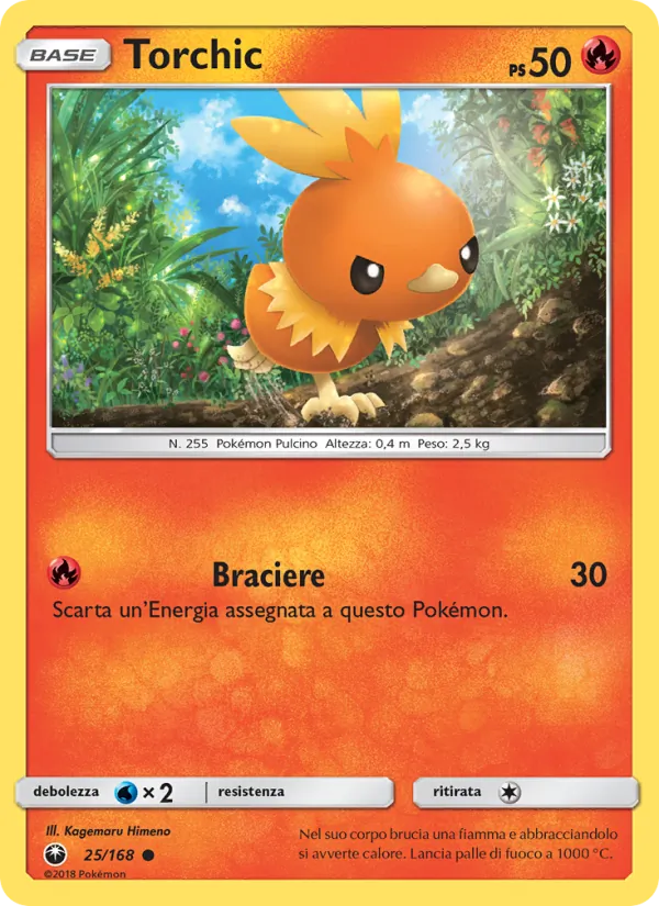 Torchic (Tempesta Astrale #25/168)