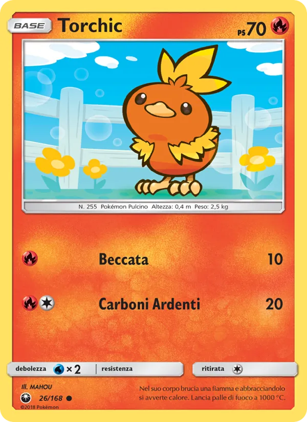 Torchic (Tempesta Astrale #26/168)