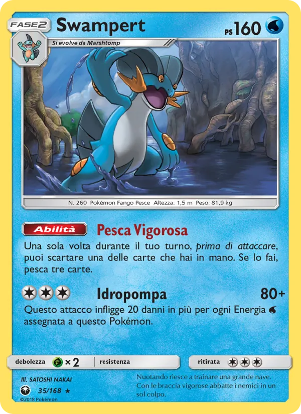 Swampert (Tempesta Astrale #35/168)
