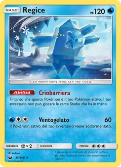 Regice (Tempesta Astrale #45/168)