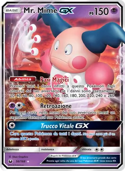 Mr. Mime GX (Tempesta Astrale #56/168)