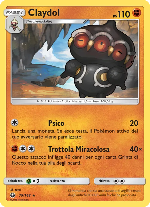 Claydol (Tempesta Astrale #79/168)