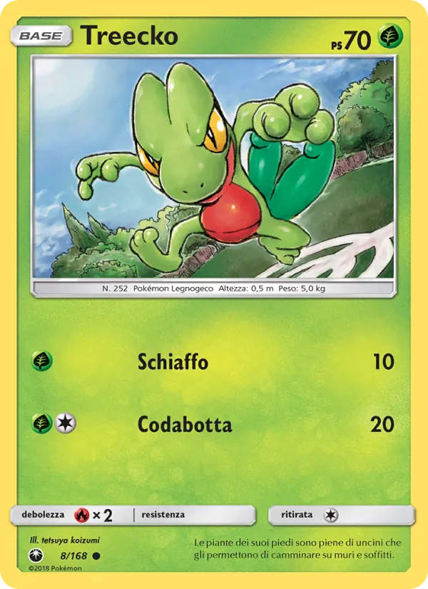 Treecko (Tempesta Astrale #8/168)