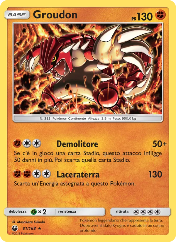 Groudon (Tempesta Astrale #81/168)